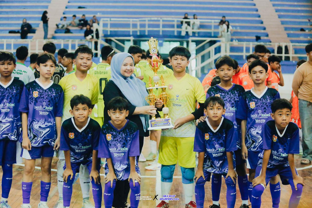 SDN 2 Barabai Timur Sabet Gelar Runner-Up di Piala AFKOT Banjarbaru 2026